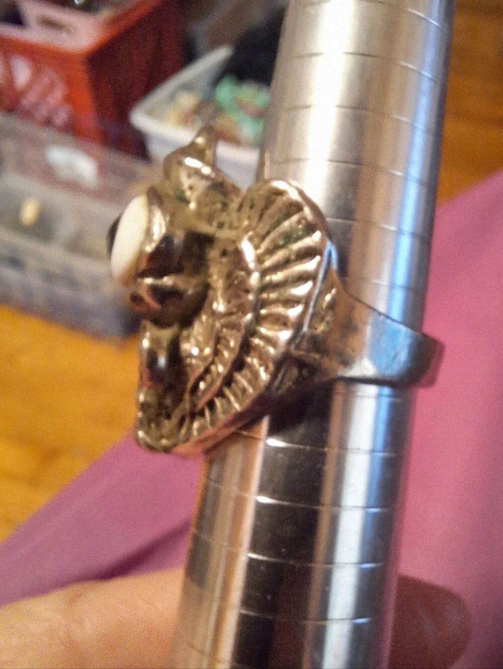 vintage silver tone